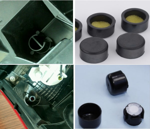 Black Rubber Cap For Car