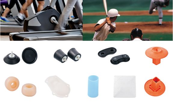 Metal With Rubber Feet Pads
