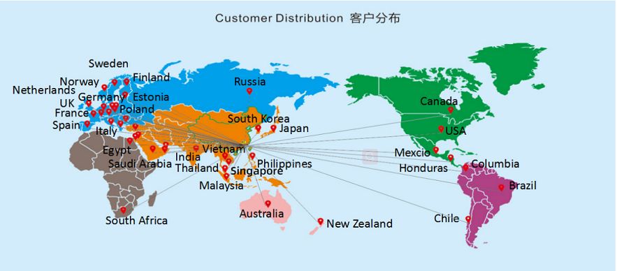 customers map