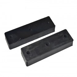 Black Rubber Block Parts