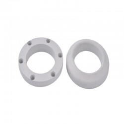 White Silicone Rubber Insulating Washer