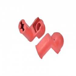 Red Silicone Rubber Sheath